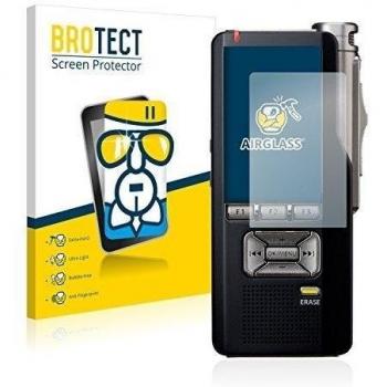 BROTECT Protector Pantalla Cristal Híbrido Compatible con Olympus DS-7000 Protector Vidrio - [Dureza 9H, Anti-arañazos]
