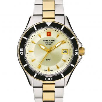 Reloj Swiss Alpine Military® SAM7740.1142 para dama, 36mm, acero inoxidable, 10ATM