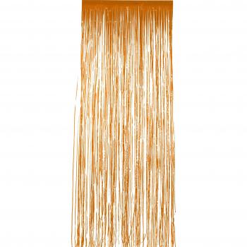 Smiffy 's 46943 Shimmer – Cortina, Color Naranja, Talla única