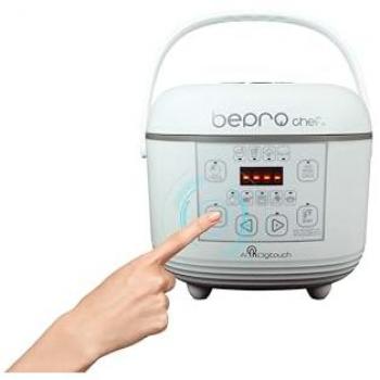 Robot de Cocina Multifuncional Bepro Chef Aidigitouch 900 W 5 L con Control Táctil Blanco