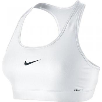Nike Sport-BH Pro Victory Compression, Sujetador deportivo para mujer, Blanco