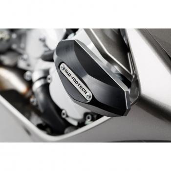 Slider set for frame SW-MOTECH Black. Yamaha FJR 1300
