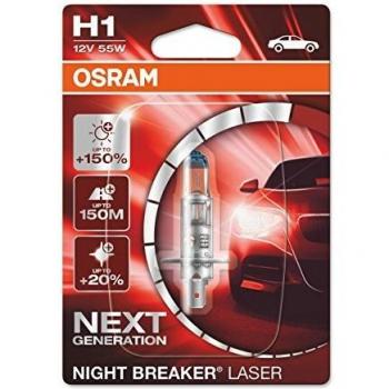 Lámpara OSRAM ® 64150NL-01B H1 1 Night B Laser 55W12V+150% Next Generation