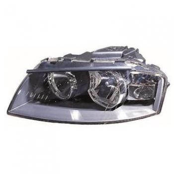 Faro principal eléctrico izquierdo DEPO 441-1164L-LD-EM con motor, H7