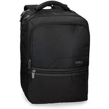 Roll Road Stock Mochila para Portátil 15,6 Negro 31x44x15 cms Poliéster 20.46L
