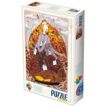 Puzzle Otoño Andrea Kürti - 1000 Piezas DToys