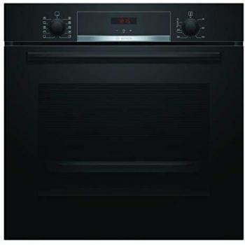 Horno Eléctrico Bosch Serie 4 HBA554EB0, Multifunción, 71 L, Potencia 3400 W, Color Negro