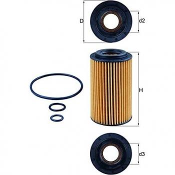 Knecht OX 153/7D2 Filtro de aceite