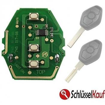 BMW placa transmitting 434 MHz Auto Llave Mando a distancia inalámbrico para Nuevo