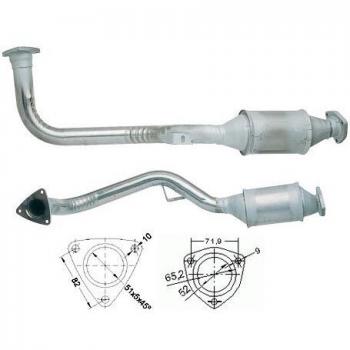 Catalizador AS 42117 para AUDI - Katalysator derecho