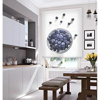 Estor Enrollable Traslúcido Estampado Digital para Cocina 120x180 cm HSCC91035