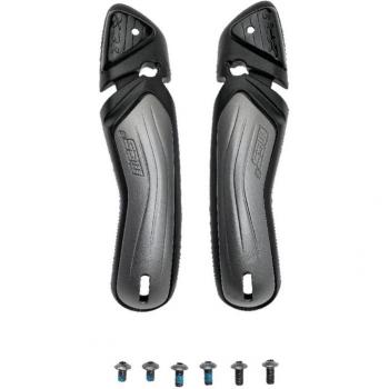 Deslizadores de Aleación TCX R-S2 para Botas de Moto - Negro y Gris - Talla Única