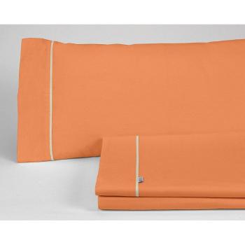 Juego de Sábanas Naranja Cama de 90