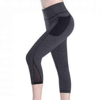 SEYO Yoga Pantalones Mujer Pantalones Deportivos Cintura Alta Leggins Deportivos con Bolsillo