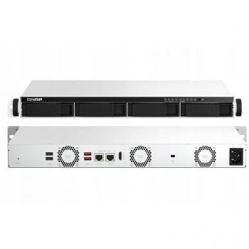 Servidor NAS QNAP TS-464eU Rack 1U 4 Bahías M.2 NVMe x2, Procesador Intel Celeron N5095 4 núcleos a 2.9 GHz, 8GB DDR