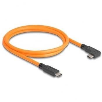 Cable USB 3.0 Tipo C Macho a Tipo C Macho en Ángulo de 90° para Grabación Tethered - 1 m