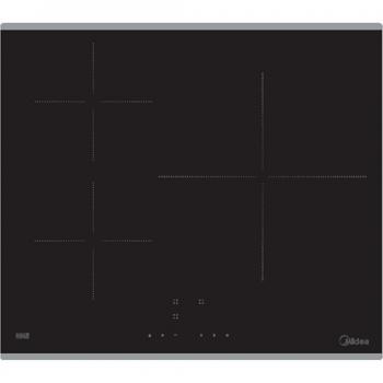 Midea MC-IT7218B3-A - Placa de Inducción, 3 Zonas, 60 cm, Cristal