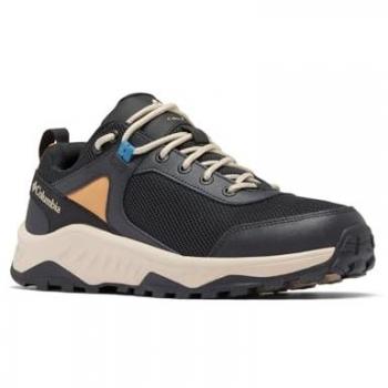 Zapatillas de Senderismo Columbia Trailstorm™ Ascend Waterproof, Impermeables, Tiro Bajo, Color Negro/Naranja, Talla 41