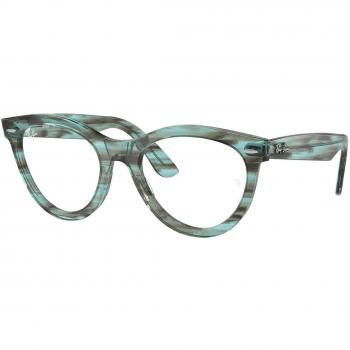 Ray-Ban RX2241VF Wayfarer Way Asian Fit 8362 Men's Eyeglasses Green Size 51 (Frame Only) - Blue Light Block Available