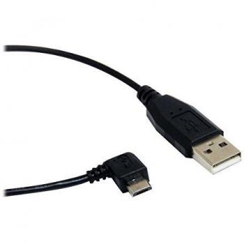 StarTech.com 1ft Micro USB Cable - A to Right Angle Micro B UUSBHAUB1RA