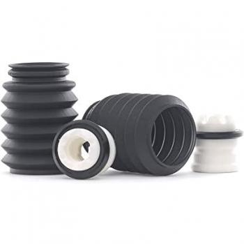 Juego de guardapolvos para amortiguador Bilstein 11-276500, incluye guardapolvo y tope de goma, compatible con amortiguadores Bilstein