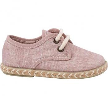 Claro, aquí tienes una opción de nombre más largo para tu producto que cumple con el límite de caracteres:Blucher Infantil de Lona con Suela de Yute Bicolor - PisamonasEste nombre tiene 63 caracteres.