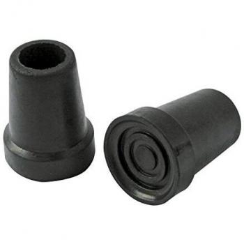 Inofix - Contera de goma para muletas y bastones 19 mm Antideslizante
