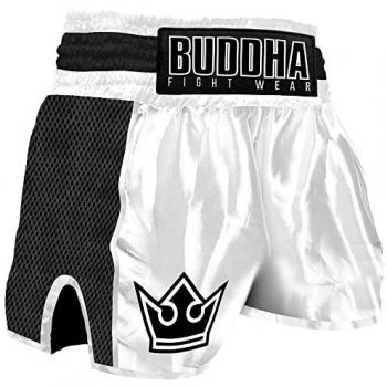 Retro Premium Buddha Fight Wear Thai Boxing Shorts
