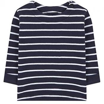 Gocco Rayas, Camiseta para Bebés, Azul