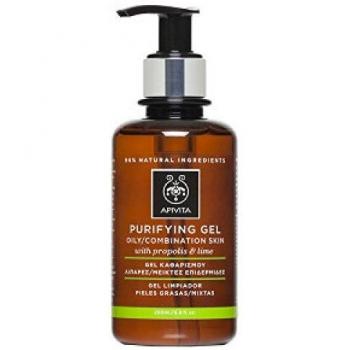 Apivita Purifying Gel Cleanser with Propolis & Lime for Oily/Combination Skin 200ml
