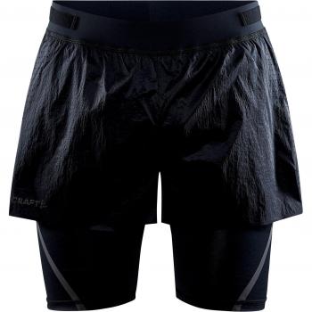 Pantalón corto Craft CTM Distance 2 in 1 negro - L