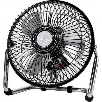 Ventilador de Mesa y Suelo Maxell Power 6 Pulgadas 20W 2 Velocidades con Aspas de Metal