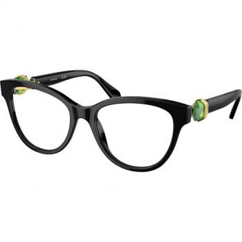 Swarovski SK 2004 (1001) Women's Cat Eye Black Glasses