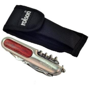 Navaja Multiusos Rolson 62485 con 14 Funciones para Bolsillo