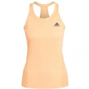 adidas Club Camiseta De Tirantes Mujeres - Albaricoque, camiseta sin mangas, diseño deportivo, ajuste regular, tejido ligero y transpirable, ideal para actividades deportivas y uso diario