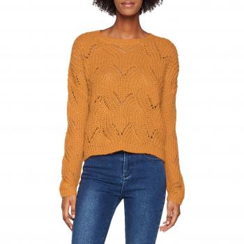 ONLY NOS Onlhavana L/s Pullover Knt Noos, suéter para Mujer, Amarillo