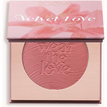 ZOEVA Velvet Love Blush Powder Colorete 5.2 g Tono Happiness