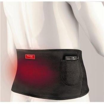 Daga Vendaje Térmico Lumbar - Talla única, Acabado Neopreno, Doble función: Calor y Compresión, Tiempo de Autonomía 1h, Baterías de litio 3,7V de Alto Rendimiento, Incluye Cargador de Red