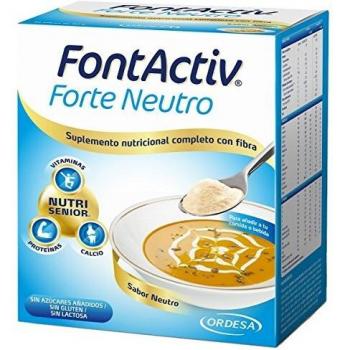 Fontactiv Forte Neutro - 10 Sobres de 30gr Suplemento Nutricional para adultos y mayores - 1 a 4 sobres al día.