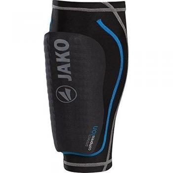 Jako Striker - Espinilleras, color negro/azul, M, 2738 - 08