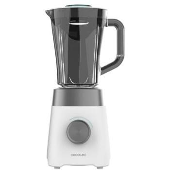 Batidora de Vaso Cecotec Power Black Titanium 1300MAX - 1300 W, 20000 RPM, Jarra de 1.5L, Cuchillas de Titanio, 2 Velocidades + Función Pulse