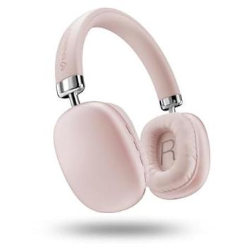 Auriculares Bluetooth Plegables Energy Sistem Style Rosa con 12h de Batería, Carga Rápida, Deep Bass, Conexión Multidispositivo y Asistente de Voz
