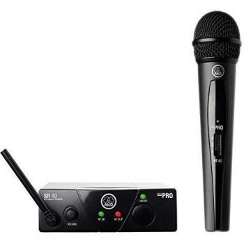 AKG WMS40 - Kit con micrófono, negro