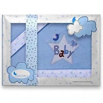 Sábanas Minicuna Coralina Baby Azul