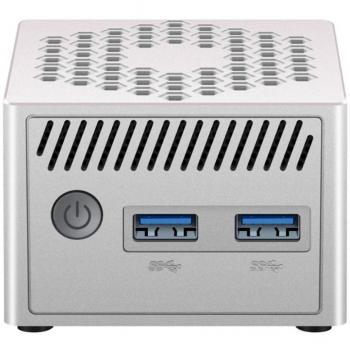 Leotec MiniPC N100 Intel 8GB RAM 128GB SSD Plata