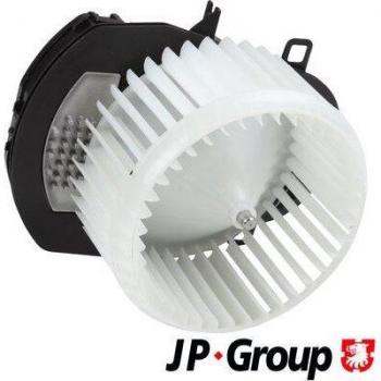 Ventilador habitáculo JP GROUP 1126104100 - Interior blower, compatible con múltiples modelos de vehículos, diseño eficiente para una óptima circulación de aire, fácil instalación, fabricado con materiales de alta calidad para mayor durabilidad