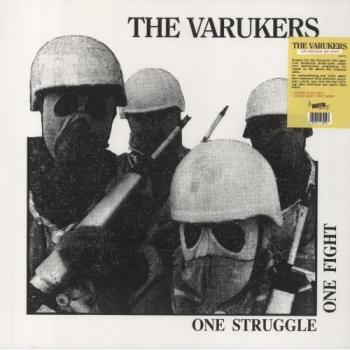 Vinilo Blanco One Struggle One Fight de The Varukers 2022 RRS03CV