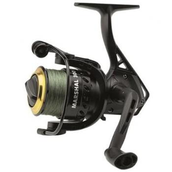 Kinetic Carrete de Spinning Marshall FD 2000, con diseño ligero, freno delantero ajustable, capacidad de línea de 0.20 mm/150 m, relación de engranaje 5.2:1, rodamiento