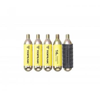 Cartuchos de CO2 16grs con funda - Pack 5 unidades
