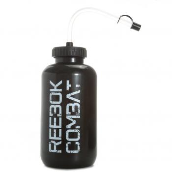 Reebok Combat Waterbottle 1L - Botella, Niño, Negro -